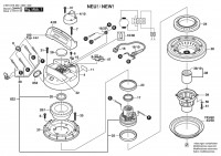 Bosch 0 601 97A 043 GAS 11-21 All Purpose Vacuum Cleane 220 V / 009 - CN Spare Parts
